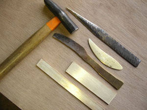 真鍮のペーパーナイフ