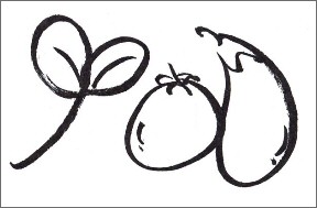 夏野菜の苗と種市